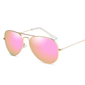 Pilot Sunglasses Men Polarized Driving Sunglass Vintage Oversized Sun Glass Women Brand Design Eyewear UV400 Night Vision Shades (Lens Color: pink polarized)