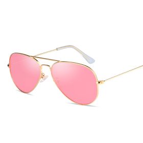 Pilot Sunglasses Men Polarized Driving Sunglass Vintage Oversized Sun Glass Women Brand Design Eyewear UV400 Night Vision Shades (Lens Color: ocean pink)