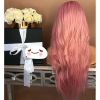 Front Wig Synthetic Realistic Wavy Glueless Hair Replacement Wigs